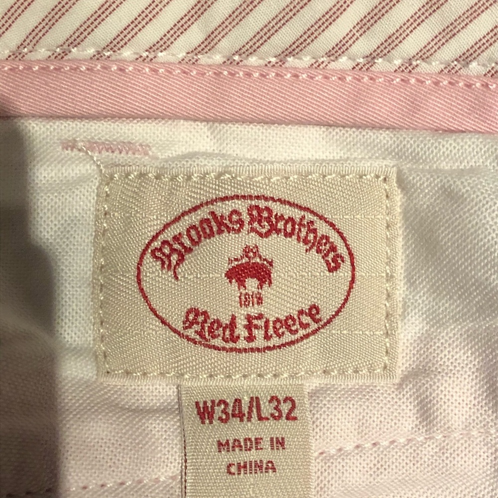 Brooks Brothers Men’s Pink Chinos